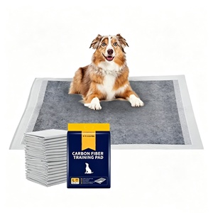 Tapis d'apprentissage pour chiots OEM personnalisés à la lavande, absorbants et anti-fuites, pour la vente en gros, tapis d'apprentissage parfumés pour animaux de compagnie - Product Image 1