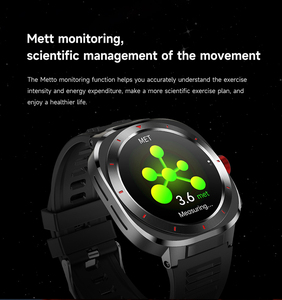 Montre connectée G33 pour la santé, fréquence cardiaque, oxygène sanguin, suivi du sommeil, étanche 1ATM 10M, montre connectée de sport et de fitness avec fonction d'appel - Product Image 6