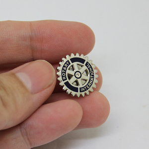 Pin Giratorio Magnético Personalizado con Logotipo, Pin de Metal Esmaltado Duro, Pin Rotatorio Internacional para Recuerdo - Product Image 2