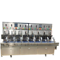 Machine de remplissage et de scellage automatique PLC Hongfa pour sachets et pochettes en plastique, idéale pour liquides visqueux et huiles