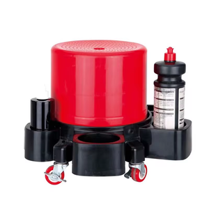 Chariot roulant Portable avec plateau organisateur seau Mobile amovible système de lavage de voiture détaillant chaise roues outils de nettoyage de Garage - Product Image 6