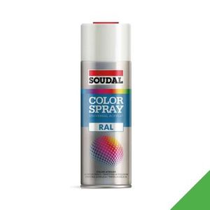 Soudal-Aérosol acrylique universel 400ml jaune chromé RAL 1007 Produits chimiques ménagers multi-usages - Product Image 2