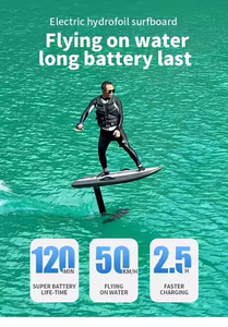 Electric Hydrofoil Efoil Surfboard With Artfoils Mast and Dock Orange Charger & Battery Included <b>Other</b> <b>Marine</b> <b>Supplies</b> - Product Image 6