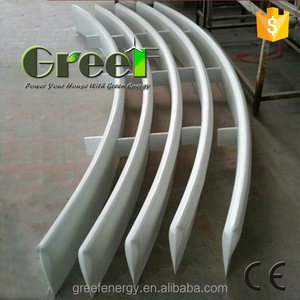 ใบพัดลมกังหันลมแบบแกนตั้งทำจากอะลูมิเนียม VAWT สำหรับขาย - Product Image 2