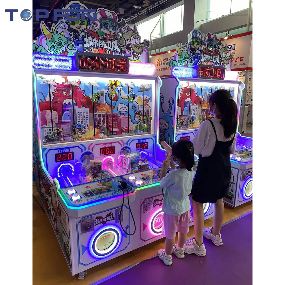 Nhà Máy Bán buôn đồng tiền hoạt động trẻ em bóng điện tử chụp máy Arcade thiết bị giải trí trò chơi máy