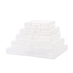 Transparent Plastic Storage Boxes For Fishing Tackle Parts Cards Photos Desktop Organizer Portable Covered Zhejiang Made - Product Image 4