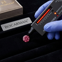 BOCARMAN Vente en gros usine Pierres de moissanite rondes brillantes VVS en vrac 1-6 carats pour sertissage de bijoux, disponibles en formes rondes colorées
