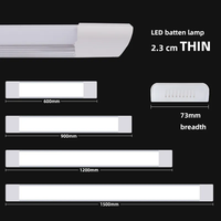 Utilisation commerciale et civile en gros plafond de bureau d'école Triproof a mené le luminaire linéaire de Batten