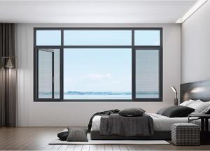 Fenêtre panoramique intégrée en aluminium sur mesure, insonorisée, à double vitrage, à haute efficacité énergétique, pour usage résidentiel - Product Image 6