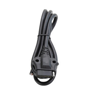 Arnés de cableado de Cable moldeado de PVC de 12-24V, conector plano duradero de 5 vías, nuevos accesorios de piezas de remolque estándar internacional - Product Image 1