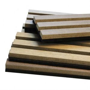 Panneau acoustique en bois de chêne naturel de style européen avec design 3D et design graphique pour la décoration de chambre à coucher, d'hôtel, d'hôpital - Product Image 6