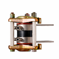 Radiateur liquide en cuivre T2 pour semi-conducteurs de puissance, thyristors, diodes, redresseurs – Dissipateur thermique à double refroidissement par eau avec pince de fixation