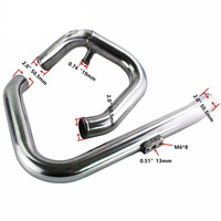 Intercooler Frontal + Kit de Tuberías de Aluminio para VW Passat Audi A4 B5 1.8T 1996-2001