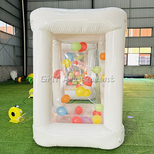Caja de Dinero Inflable Blanca para Fiestas, Alquiler Comercial - Product Image 5