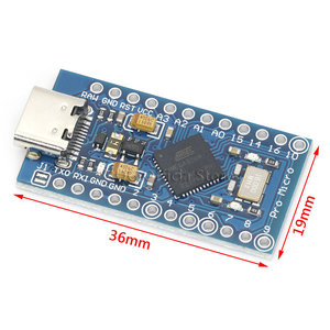 Carte de développement Pro Micro Atmega32U4 5V 16M Arduino, programmation USB, montage sur circuit imprimé - Product Image 2