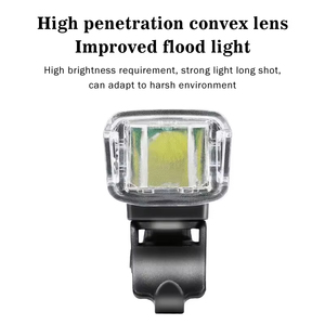 Luces Delanteras para Bicicleta Recargables de 400lm, Impermeables, con LED y Batería - Product Image 3