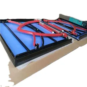 15MM Outdoor SMC Table Tennis Table With Quick Clamp Post Set