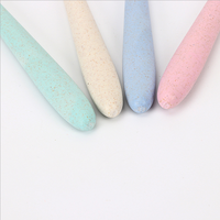 Brosse à dents en PLA biodégradables, 10 pièces, soins dentaires professionnels, Design OEM, 100% naturelle
