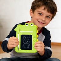 Jouet interactif de dessin de dinosaures avec cartes flash parlantes, jouet éducatif précoce d'apprentissage des langues pour enfants