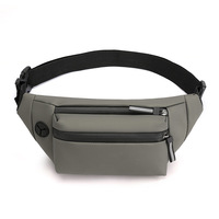 Sac banane unisexe étanche à faible MOQ pour hommes et femmes, sac de poitrine sport, sac de taille, sac bandoulière, avec logo personnalisé