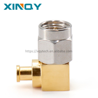 Connecteur RF à souder SMA mâle 50 Ohm DC-18GHz avec placage or en laiton pour câble CLC260 / SS405 / RG405 - Prix usine XINQY