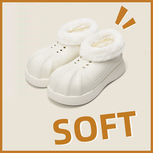 Chaussons d'intérieur pour homme en EVA extrêmement chauds, doublés <span class=keywords><strong>de</strong></span> polaire thermique, antidérapants, tendance mode intérieure et extérieure - Product Image 5