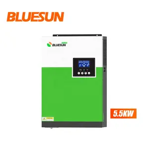 Bluesun最受欢迎的太阳能逆变器离网混合5.5kw 5kw 5 kva 48vdc家用
