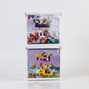Conteneur en acrylique écologique empilable avec couvercle magnétique pour cartes TCG et cartes à collectionner – Vente en gros - Product Image 5