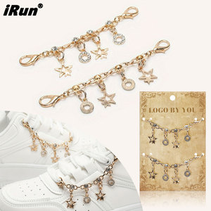 IRun, <span class=keywords><strong>zapatos</strong></span> de lujo personalizados, cordones, cadena decorativa, cordones de moda, abalorio enjoyado, Clips <span class=keywords><strong>para</strong></span> <span class=keywords><strong>zapatos</strong></span> informales - Product Image 1