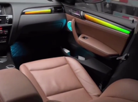 Ventes d'usine, éclairage d'ambiance de voiture de style galaxie, accessoires automobiles, panneaux de bande lumineuse adaptés à BMW X3 X4 F25 F26 2012-2017 13/14/15/16