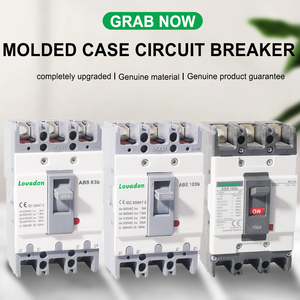 ABN 3P MCCB เบรกเกอร์100A 690V ความสามารถในการทำลายสูงถึง35KA 50/60Hz CE ISO อุตสาหกรรม - Product Image 3