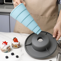 Support de sac à douille de décoration de pâtisserie pour remplir avec des fentes support de buses affichage d'outils de cuisson pour accessoires de cuisson