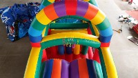Parc d'attractions, aire de jeux sportive, parcours d'obstacles gonflable géant, PVC de qualité commerciale écologique pour adultes, capacité de 6 à 12 personnes, 3 ans