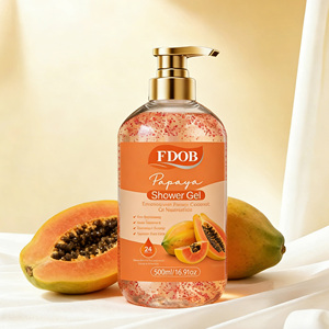 <span class=keywords><strong>Gel</strong></span> <span class=keywords><strong>de</strong></span> <span class=keywords><strong>Ducha</strong></span> Diario <span class=keywords><strong>de</strong></span> Lujo con Papaya y Niacinamida, Fragancia Duradera, Nutritivo, Blanqueador e Hidratante - Product Image 4