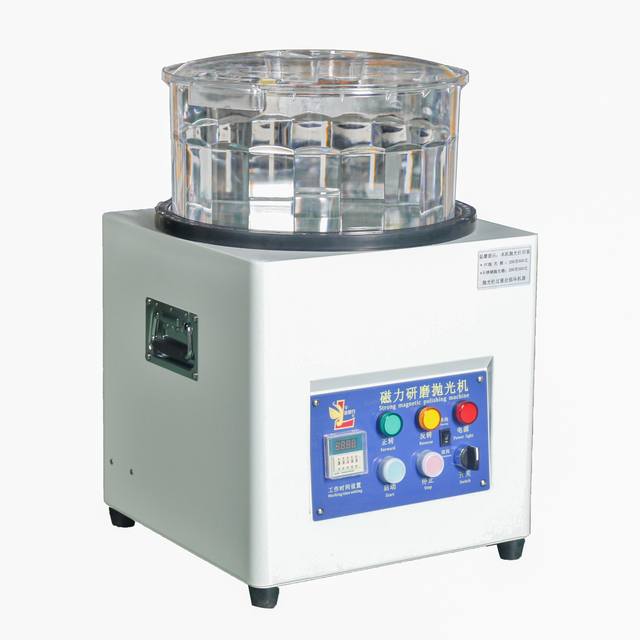Jewelry Equipment Rotary Magnetic Polishing Machine with Motor 220V 1.5KW
