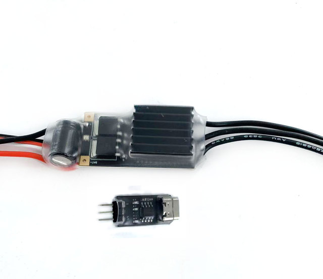 AM32 30A 40A 65A 80A RC Crawler Car ESC 2-6S and Card for 1/10 TRX4 TRX6 SCX10 1/18 TRX4M 1/24 SCX24 RC Car Upgrade Parts &BEC