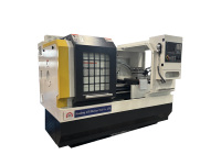 Torno CNC Horizontal de Alta Precisión CK6140Q con Control GSK para Trabajo Mediano