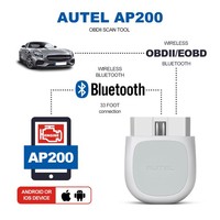 Autel-Autel MaxiAP AP200 OBD2, lecteur de Code, avec système complet, diagnostic AutoVIN TPMS IMMO, Service pour bricoleurs, édition modifiée