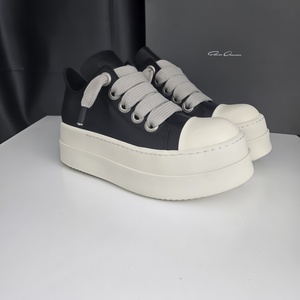 Zapatos Casuales de <span class=keywords><strong>Mujer</strong></span> con Suela Gruesa y Cordones Gruesos, Color Caramelo, Personalizados, de Cuero, Color Sólido, Talla Grande, Novedad 2026 - Product Image 2