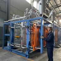 Nouvelle machine de moulage EPS haute capacité, commande PLC, certifiée CE, pour la fabrication de boîtes à poisson en polystyrène pour usine de fabrication