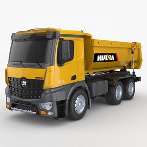 Camion à benne basculante télécommandé à l'échelle 1/14, jouet de construction RC, 2,4 GHz, 10 canaux, <span class=keywords><strong>Huina</strong></span> <span class=keywords><strong>1573</strong></span>, voiture miniature pour enfants - Product Image 5