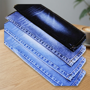 Wholesale Custom New Fashion Unisex High Waist Zipper Pockets Stretch 100% Cotton Solid Lightweight Woolen Men <b>Skinny</b> Trousers - Product Image 2