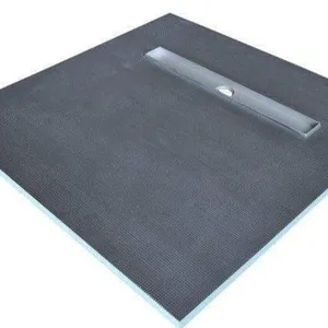 Shower Tray with Point Drain BS318 under the stone or ceramic xps foam shower pan