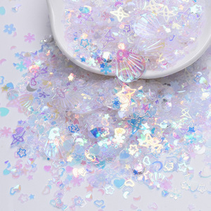 Hỗn Hợp <span class=keywords><strong>Sequin</strong></span> Vỏ Trong Màu Tím Màu Xanh Hồng Cho Tự Làm Trang Trí Giáng Sinh <span class=keywords><strong>Sequin</strong></span> Các Bản Vá Lỗi Mặt Mắt Trang Điểm Chất Liệu Cho Thủ Công Nguồn Cung Cấp - Product Image 6