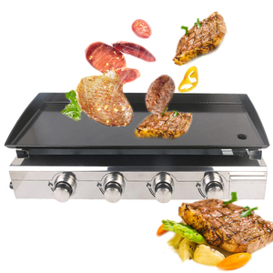 SP-10 4 brûleurs <span class=keywords><strong>en</strong></span> acier inoxydable gaz <span class=keywords><strong>plancha</strong></span> fête de mariage machine à barbecue barbecue à gaz d'extérieur - Product Image 2