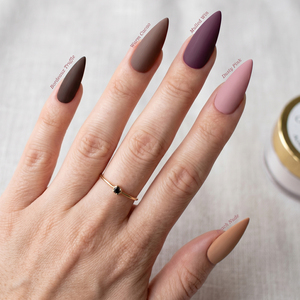 <span class=keywords><strong>Precio</strong></span> al por mayor: Set de 11 polvos acrílicos mate nude Bordeaux <span class=keywords><strong>para</strong></span> esculpir y extender <span class=keywords><strong>uñas</strong></span> en tono marrón nude - Product Image 1