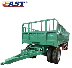 EAST 2 axles 50 ton sidewall cargo transport full trailer 60ton full trailer container full trailer price