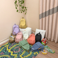 Nouveau Sac à Dos Femme en Nylon Simple 2025 Tendance pour l'École, les Étudiantes, les Adolescentes et le Voyage – Meilleure Vente