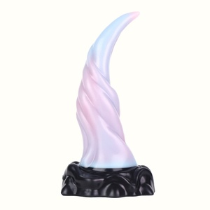DL-B2027XL Fantasy Silicone <b>Dildo</b> Unique Realistic Penis Soft Anal Vaginal <b>Dildo</b> - Product Image 1