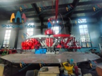 Manège Mario Jump, machine à sauter sur le thème de Super Mario pour les parcs, les places publiques et les fêtes foraines